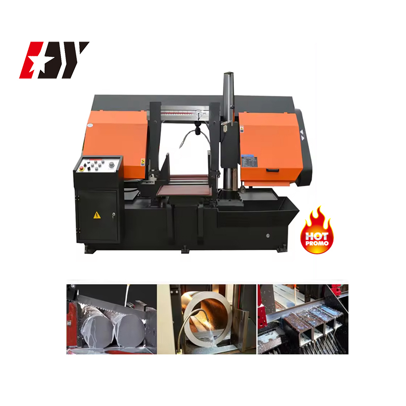 Semi-Automatic Hydraulic Horizontal Metal Iron Cutting Bandsaw Machine